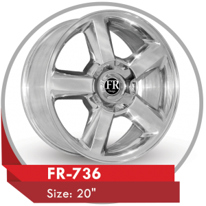 FR-736 ALLOY WHEELS FOR TAHOE SUV CARS