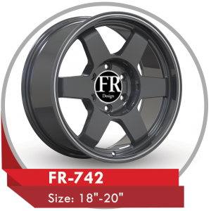 FR-742 AFTERMARKET ALLOY WHEELS GRAY