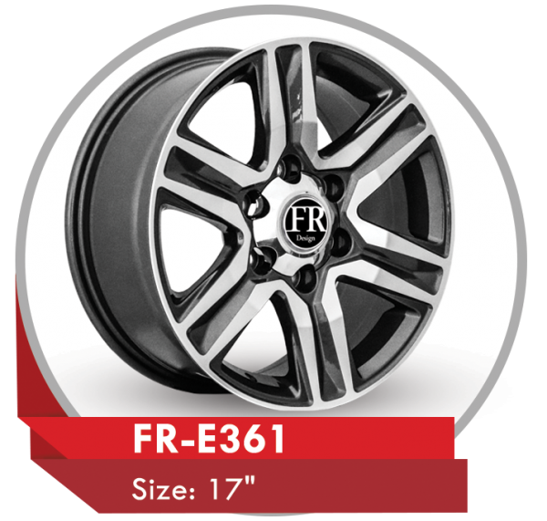 FR-E361 ALLOY WHEEL FOR TOYOTA FORTUNER SUV CARS