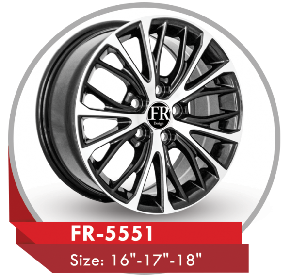FR-5551 ALLOY WHEEL FOR TOYOTA CAMRY