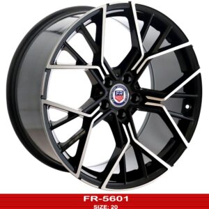 20" machined face black BMW rims in UAE