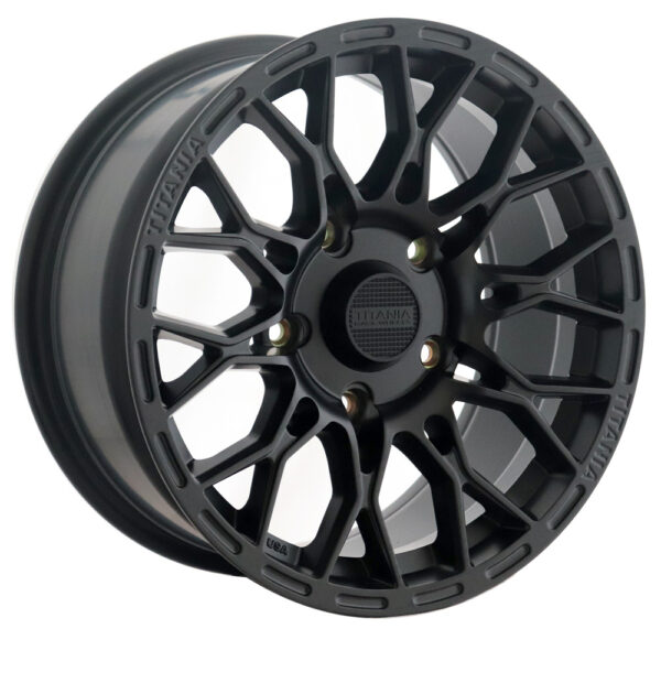 Titania VRX black 4x4 and SUV wheels