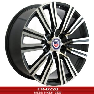 Machined face 21" and 22" Lexus LX570 and LX600 alloy wheel