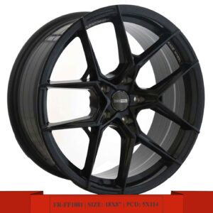 18" matte black flow forged wheel for Honda, Camry, Lancer, Hyundai and Lexus