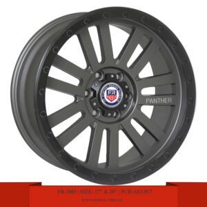 20" matte gray alloy wheel with lip for GMC and Nissan