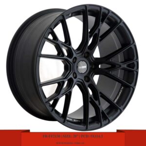 20" black Verto Toyota Camry, Ford Mustang and Nissan Maxima Flow Forged Wheel
