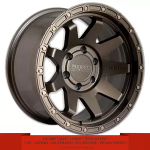 FR-9005–17X8.5—6X139.7–ET0–BRONZE-(CB110)–NISSAN-VTC—GMC-SIERRA—CHEVY-SILVERADO—TOYOTA-FJ-CRUISER—TOYOTA-PRADO-WEB FR-9005–17X8.5—6X139.7–ET0–BRONZE-(CB110)–NISSAN-VTC—GMC-SIERRA—CHEVY-SILVERADO—TOYOTA-FJ-CRUISER—TOYOTA-PRADO-WEB