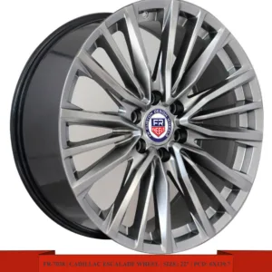 22" hyper black alloy wheel for Cadillac Escalade