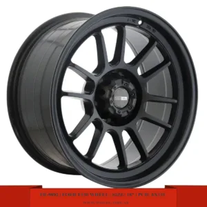 18 inch matte black Ford F150 alloy wheel