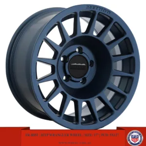 17" Metod matte blue alloy wheel for Jeep Wrangler