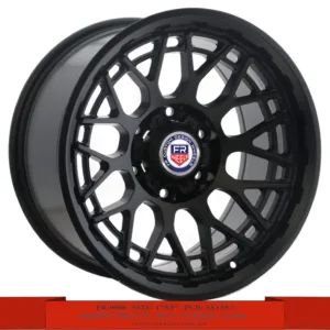 17" & 18" matte black alloy wheels for Toyota Tacoma, FJ Cruiser, Hilux, Nissan VTC and Ford F150