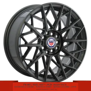 16" Dark matte gray alloy wheels for Mitsubishi Lancer, Honda Accord, Civic and Toyota Camry