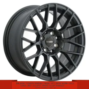 15" matte gray Alloy Wheels for Hyundai Accent, KIA Rio, Suzuki Swift and Toyota Yaris