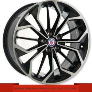 19" matte black alloy wheels for Ford Focus and Ford Taurus