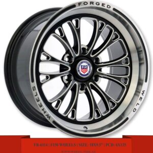 18" Polished black with milling alloy wheels for Ford F150 Trucks