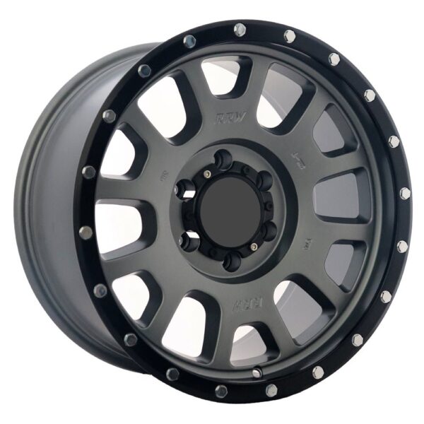 Premium 18 Inch Matte Gray Alloy Wheels for Nissan VTC, Sierra, Silverado, FJ Cruiser and Prado