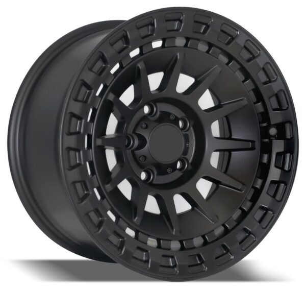 FR-1870 Wrangler, Grand Cherokee, Dodge Durango and Jeep Gladiator’s 17″ matte black Alloy Wheels