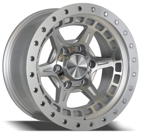 16 INCH MACHINED SILVER ALLOY WHEEL FOR TOYOTA FJ CRUISER AND NISSAN PATROL VTC SUV CARS