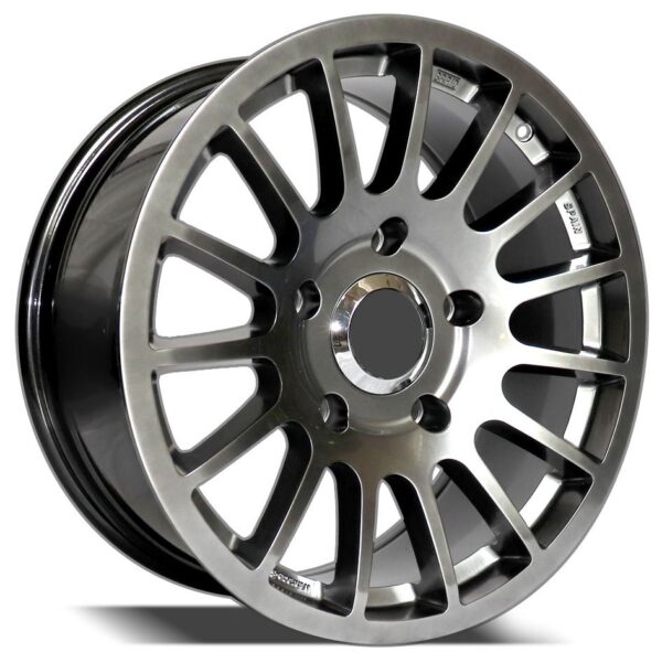 FR-1030 MACHINED SILVER OR DARK HYPER BLACK 16" ALLOY WHEELS FOR TOYOTA LAND CRUISER - Image 2