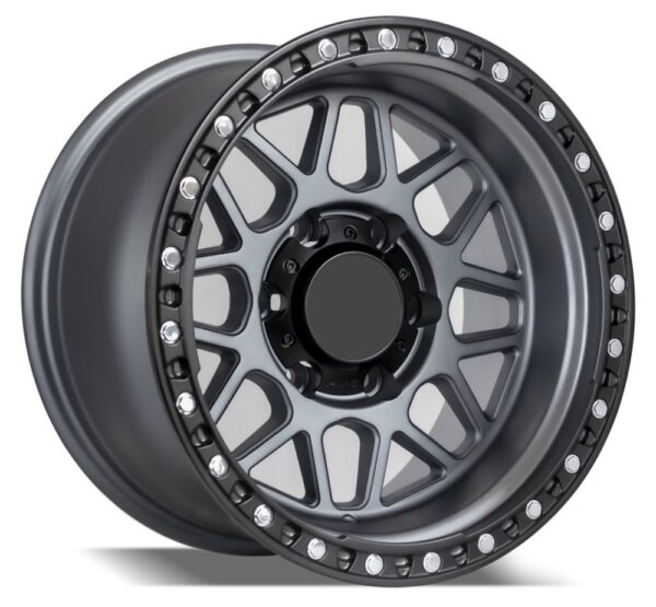 FR-1668 MATTE BLACK OR MATTE GRAY 16" ALLOY WHEELS FOR NISSAN PATROL SUPER SAFARI VTC