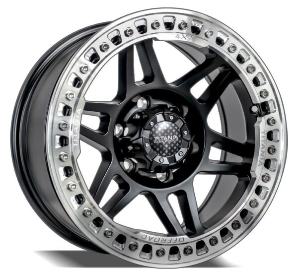 FR-5583 Titania Beadlock 17" Wheel for VTC, Sierra, Silverado, Hilux, FJ , Prado, Land Cruiser and Pajero