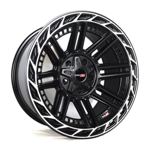 FR-8128 20-inch and 22-inch Alloy Wheels for Nissan VTC, GMC Sierra, Chevrolet Silverado, FJ Cruiser, Toyota Prado and Ford F150