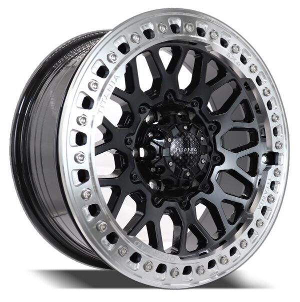 FR-FF2131 TITANIA ULTRA 17" Beadlock Wheels for FJ, Prado, Tundra, Pajero, Silverado, RAM 1500, VTC, Sierra - Image 4