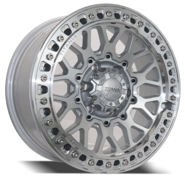 FR-FF2131 TITANIA ULTRA 17" Beadlock Wheels for FJ, Prado, Tundra, Pajero, Silverado, RAM 1500, VTC, Sierra - Image 2