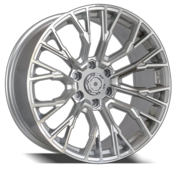 FR-Z702 MACHINED SILVER 17" ALLOY WHEELS FOR SUVs AND PICKUP TRUCKS