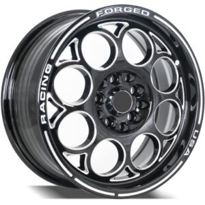 FR-1008 Black 15" wheels for Corolla, Yaris, Camry, Avalon, Sentra, Altima, Lancer, Kia and Hyundai cars