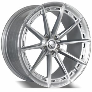 FR-1136 MACHINED SILVER 21" WHEELS FOR NEW BMW, ALL MERCEDES AND ALL AUDI CARS