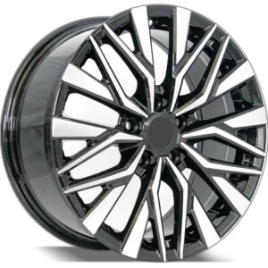 FR-1440 MACHINED BLACK AND MACHINED GRAY 17" NISSAN ALTIMA ALLOY WHEELS