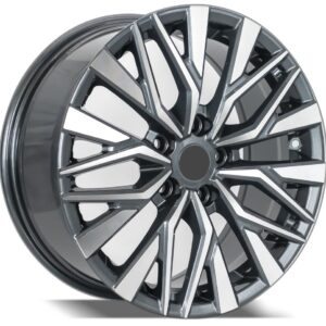 FR-1440 MACHINED BLACK 17" NISSAN ALTIMA 2025 ALLOY WHEELS