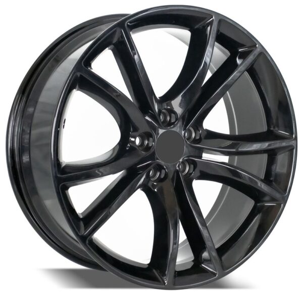 FR-2047 HYPER BLACK OR BLACK 20"DODGE CHARGER AND CHALLENGER ALLOY WHEELS - Image 2