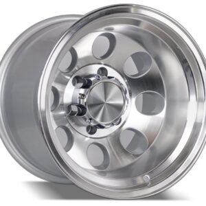 FR-997 MACHINED SILVER 16"ALLOY WHEELS FOR NISSAN SAFARI VTC