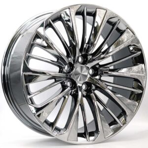 FR-1447 CHROME BLACK 20 INCH ALLOY WHEELS FOR LEXUS LS500