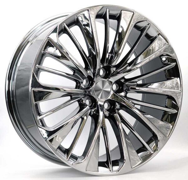 FR-1447 CHROME BLACK 20 INCH ALLOY WHEELS FOR LEXUS LS500