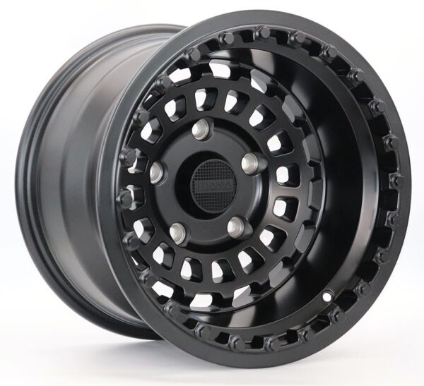 FR-FFL2132 Black 16" Alloy Wheels for older Toyota Land Cruiser