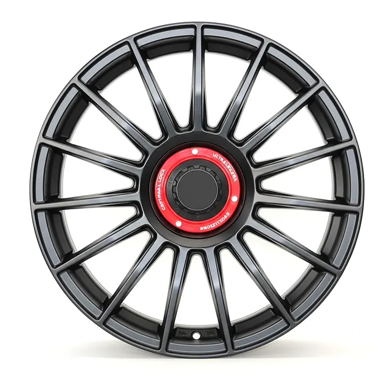 FR-YZ937 Matte Black 18-inch Alloy Wheels for Mercedes, BMW, Tesla, Honda, Toyota and Lexus cars - Image 3