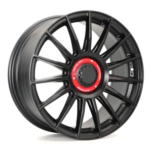 FR-YZ937 Matte Black 18-inch Alloy Wheels for Mercedes, BMW, Tesla, Honda, Toyota and Lexus cars