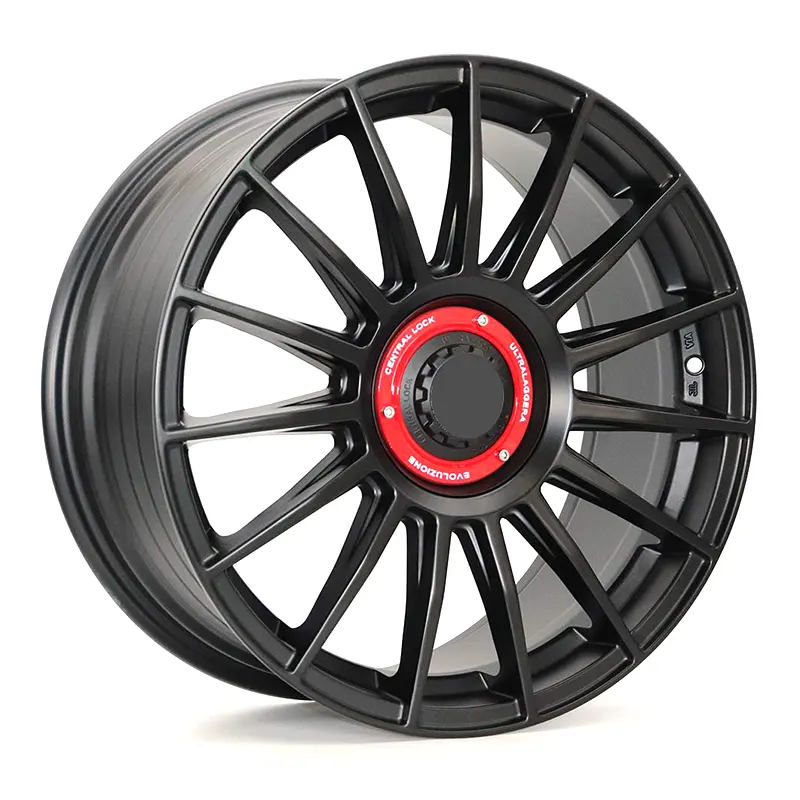 FR-YZ937 Matte Black 18-inch Alloy Wheels for Mercedes, BMW, Tesla, Honda, Toyota and Lexus cars