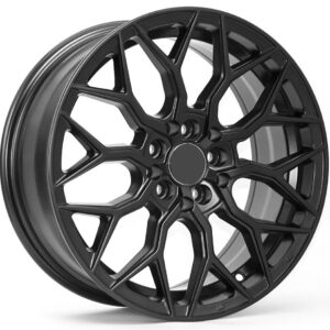 FR-JT080 Matte Gray & Black 16-Inch Alloy Wheels for Corolla, Camry, Altima and Sentra cars