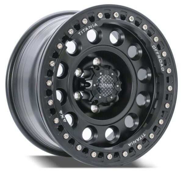 TITANIA NBA 17" ORIGINAL BEADLOCK WHEELS FOR NISSAN VTC, PAJERO, FJ CRUISER AND PRADO