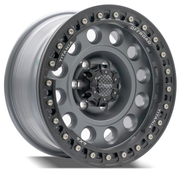 TITANIA NBA 17" ORIGINAL BEADLOCK WHEELS FOR NISSAN VTC, PAJERO, FJ CRUISER AND PRADO - Image 2