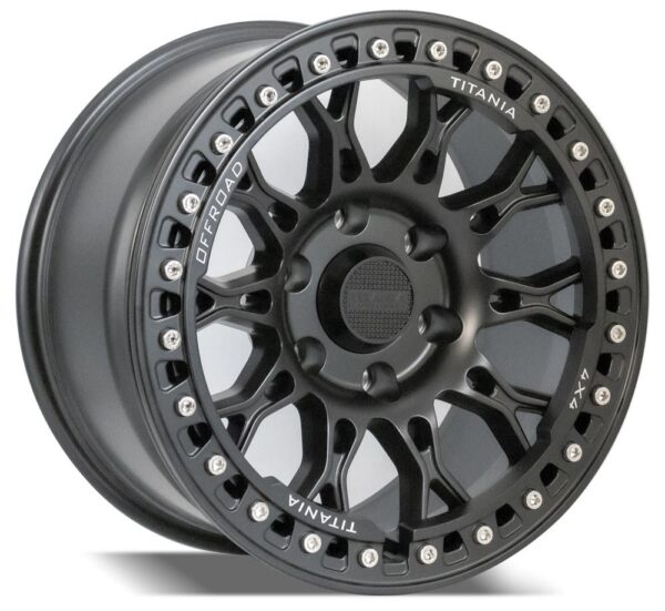 TITANIA VRX 17" ORIGINAL BEADLOCK WHEELS FOR TOYOTA PRADO, FJ CRUISER AND GMC CARS