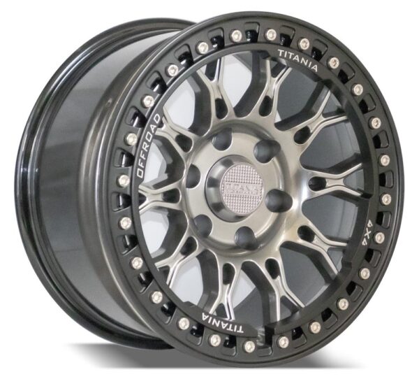 TITANIA VRX 17" ORIGINAL BEADLOCK WHEELS FOR NISSAN PLATINUM AND GMC CARS - Image 3