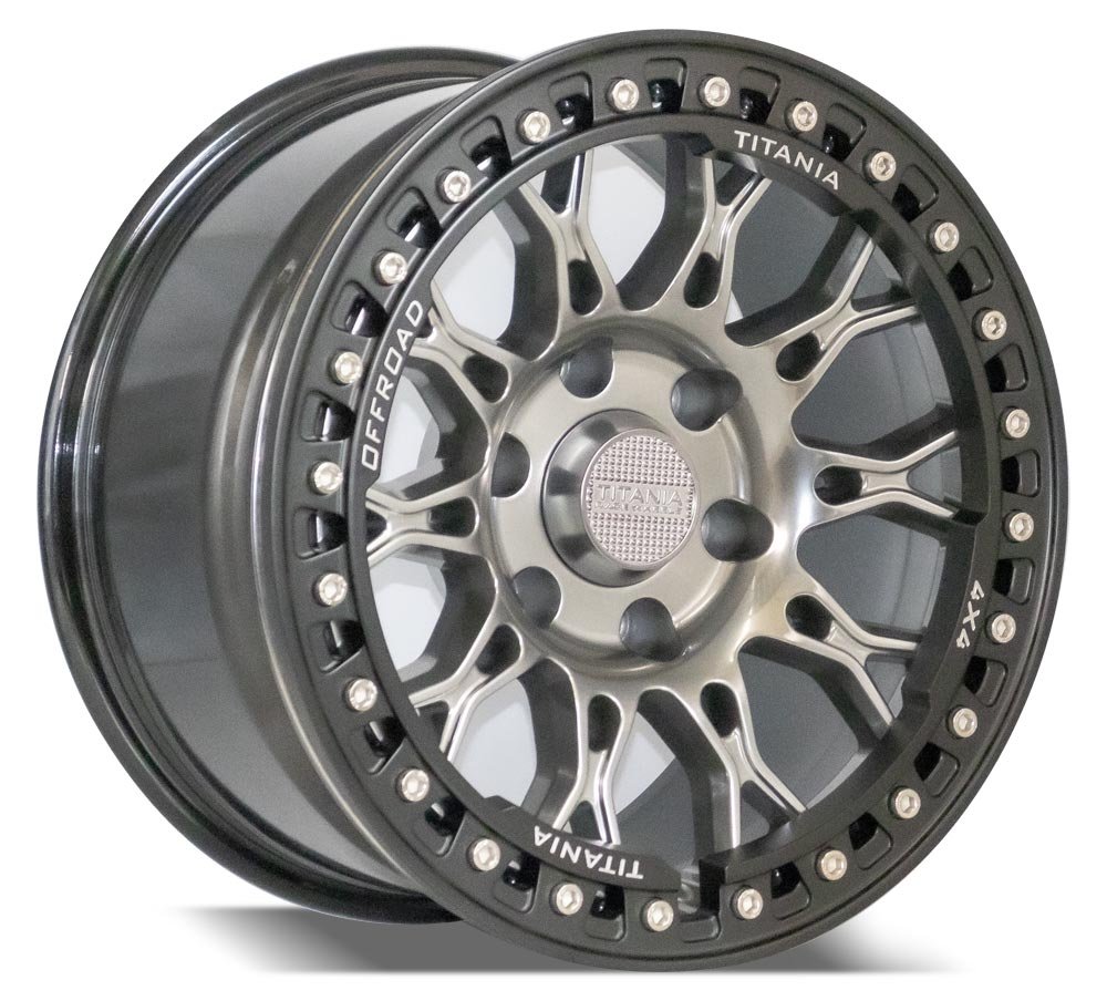 TITANIA VRX 17" ORIGINAL BEADLOCK WHEELS FOR NISSAN PLATINUM AND GMC CARS - Image 3