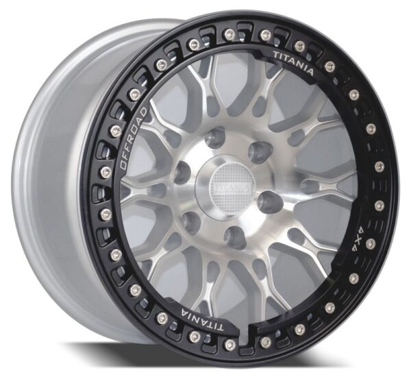 TITANIA VRX 17" ORIGINAL BEADLOCK WHEELS FOR NISSAN PLATINUM AND GMC CARS - Image 2
