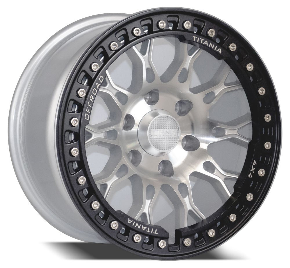 TITANIA VRX 17" ORIGINAL BEADLOCK WHEELS FOR NISSAN PLATINUM AND GMC CARS - Image 2
