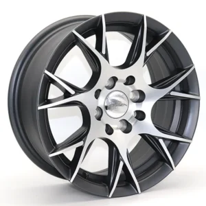 FR-1068 14-inch Alloy Wheels for Toyota Hilux, Tacoma, Nissan Patrol, and Mitsubishi Pajero